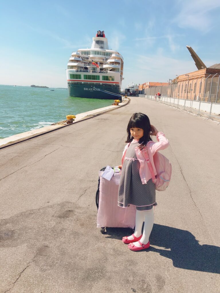 六歲小天使,帶我飛向威尼斯