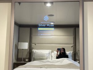 大片鏡面就是電視與所有預約溝通的地方